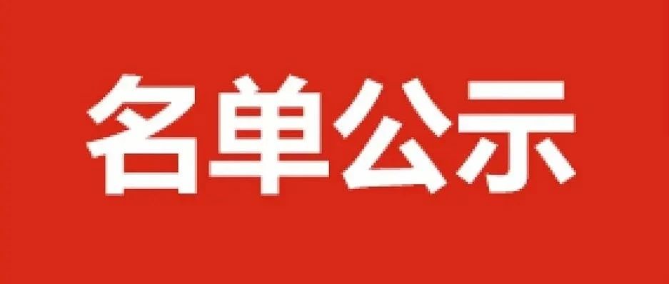 今年全国首批！福建12个产品拟入选