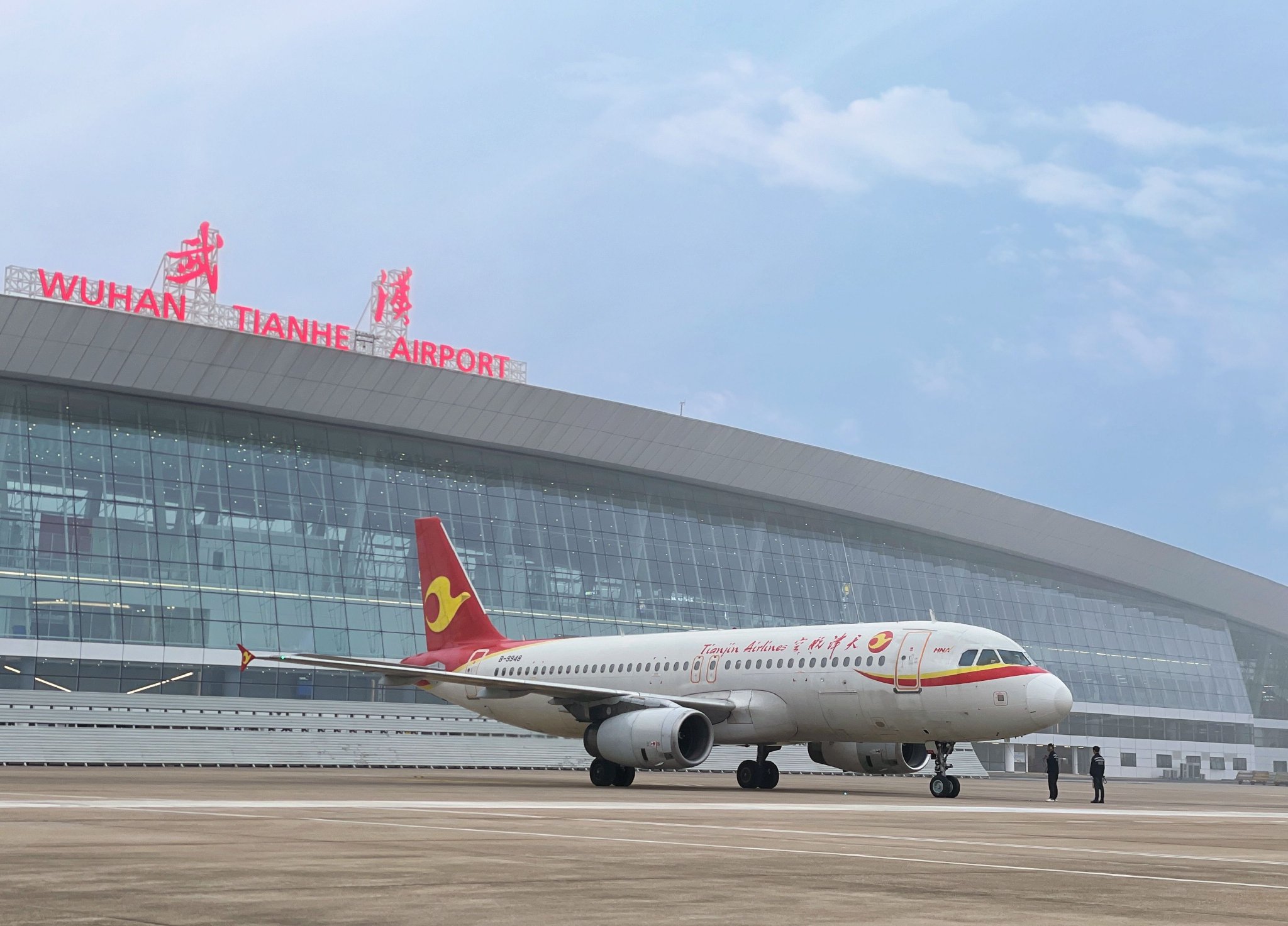 武漢天河國際機場。 受訪者供圖