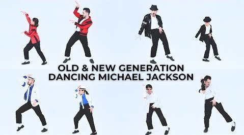 天王迈克尔杰克逊Michael Jackson舞蹈进化史串烧