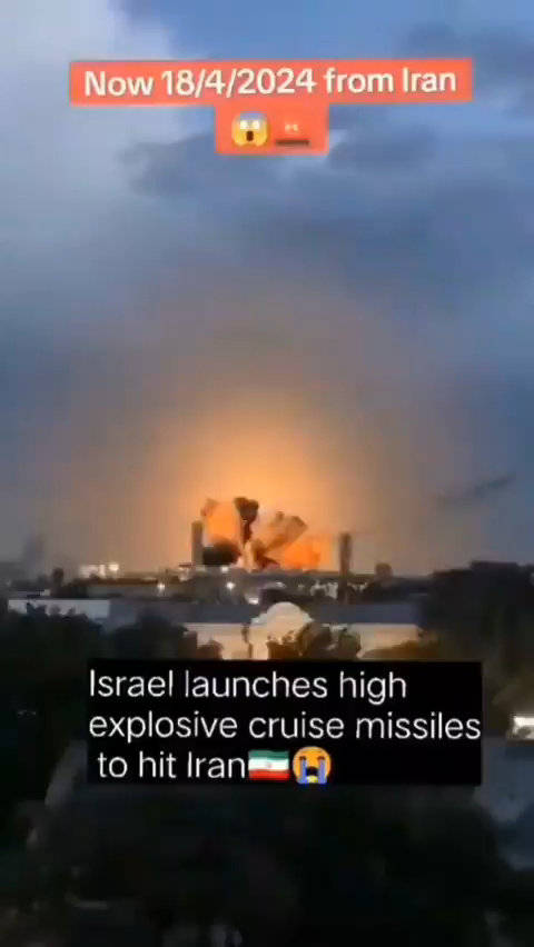 15分钟之前，以色列正式导弹袭击伊朗北部城市，伊朗的防空形同虚设