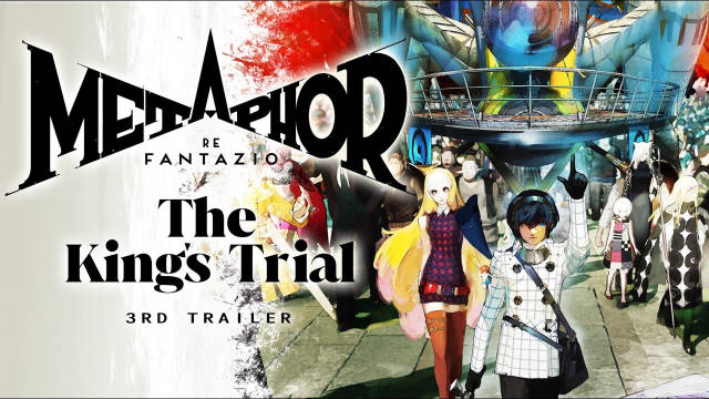 《暗喻幻想：ReFantazio》第三支预告片“The Kings Trial”公开…