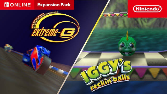 Nintendo Switch Online 会员N64游戏库美版今日更新： Extreme G Iggy’s