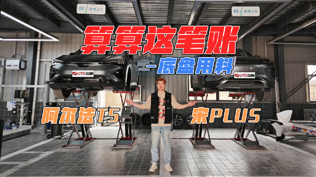 阿尔法T5 PK比亚迪宋 算算底盘用料这笔账