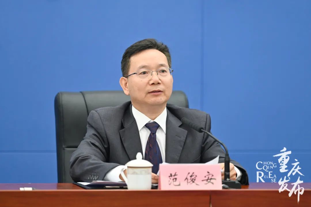 范俊安介绍相关情况 邹乐 摄