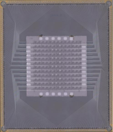 包含156個比特可調耦合架構的超導量子芯片。北京量子院供圖