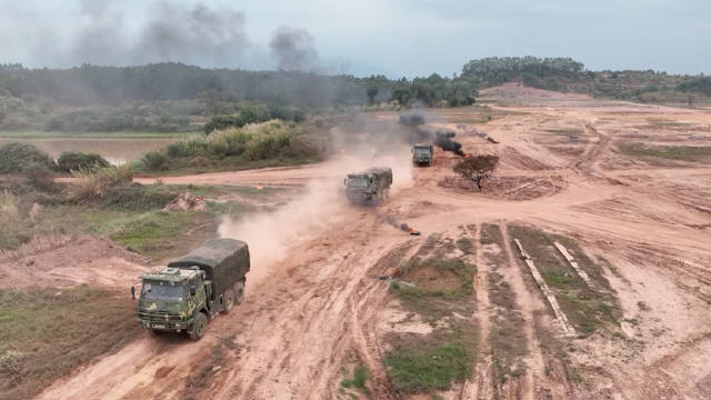 陆军运输分队岭南综合演练