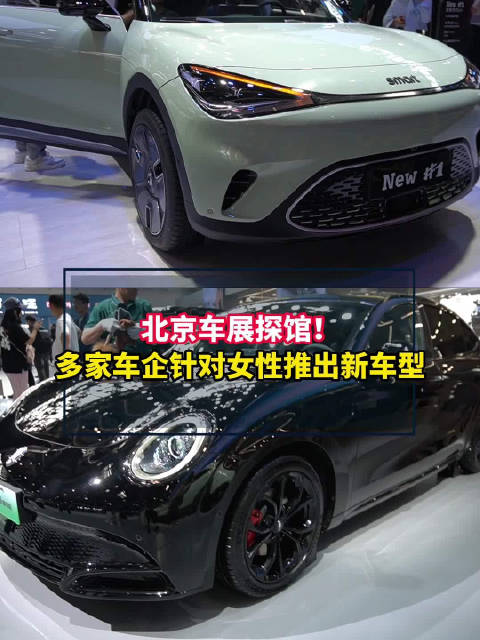 视频：北京车展探馆！多家车企针对女性推出新车型