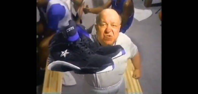 1994. Converse J.R. Rider 广告 换上鞋就变身