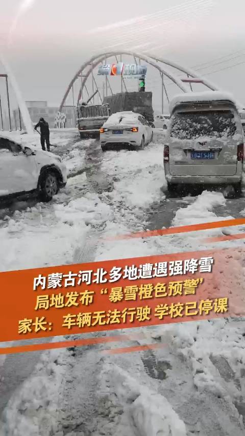 内蒙古河北多地遭遇强降雪|内蒙古|河北省_新浪新闻