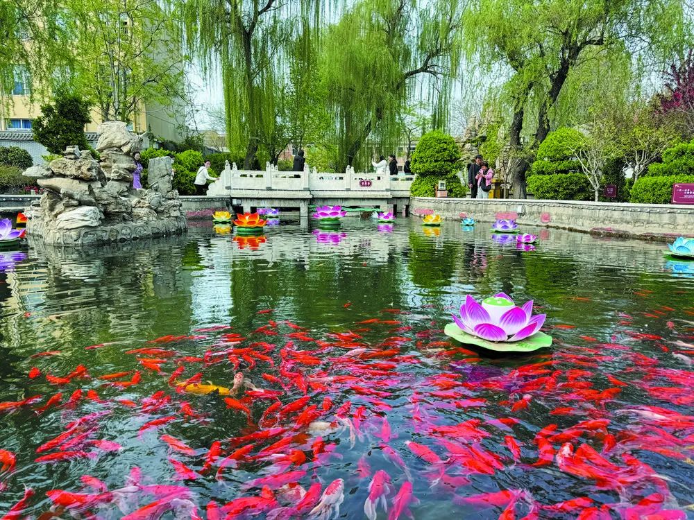 荣国府西花园。