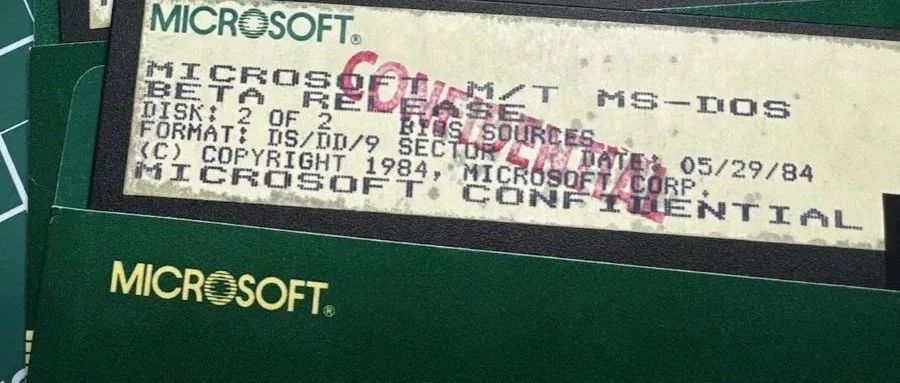 30 多年前被 Windows、Linux “灭掉”的操作系统 MS-DOS 4.0，微软在 GitHub 上开源了！