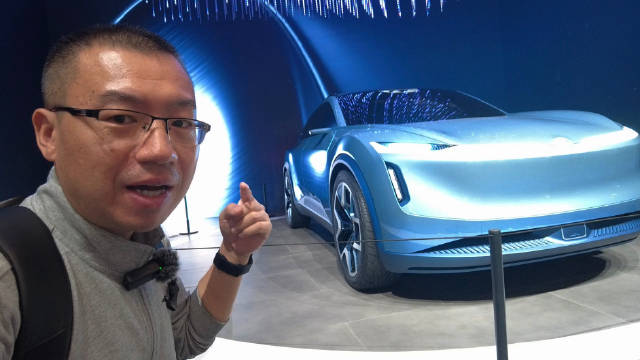 2024北京车展：大众ID CODE概念车 灯光与交互有新意 科技感满满大众ID CODE