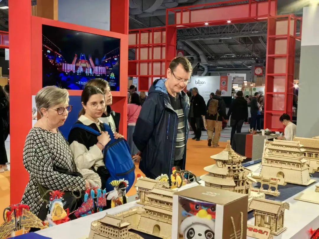 ▲“北京遇鉴巴黎”北京文化专题展现场