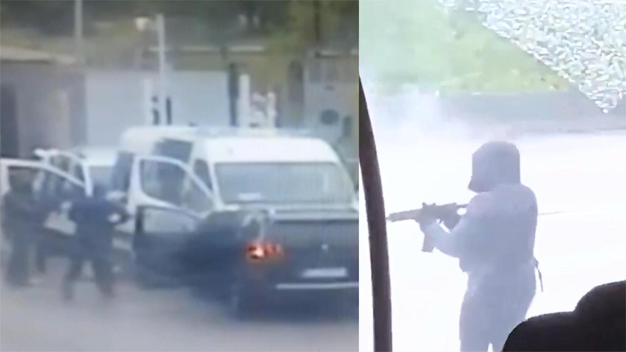 法国发生袭击囚车事件