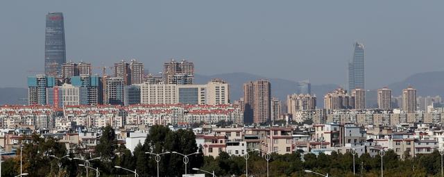 4月份,昆明为二手房价格环比唯一上涨的城市。 视觉中国 资料图