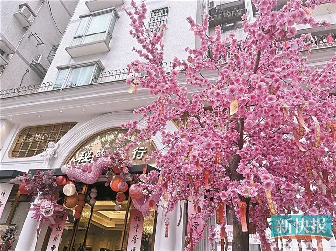 ▲“秘密旅行”西餐厅是紫龙大街的一道风景。