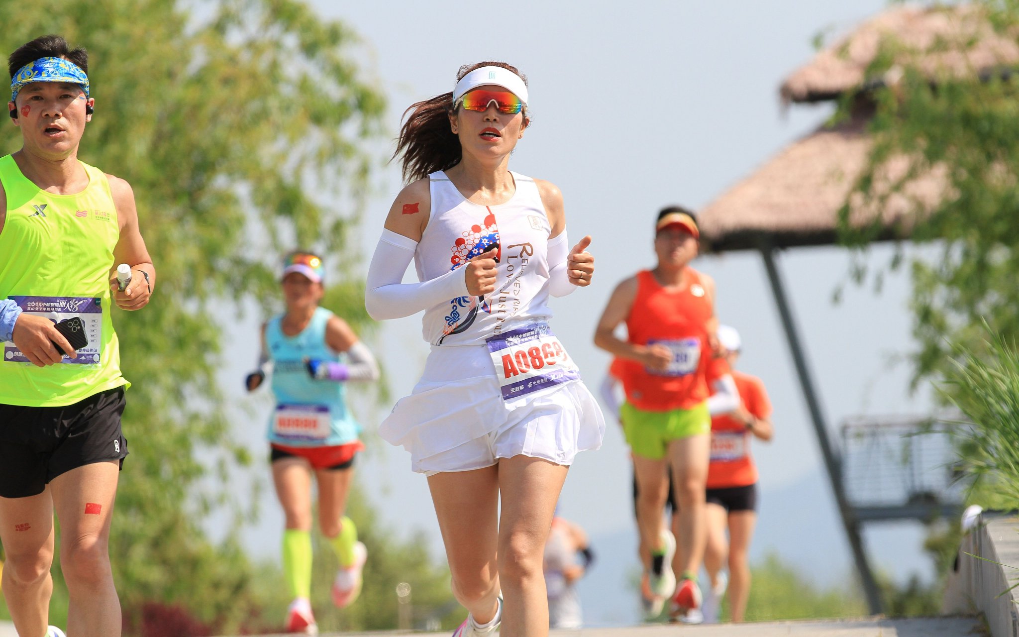 乳山女子半馬特別設立了多個組別。 主辦方供圖