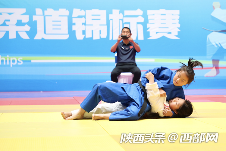 西安市青少年柔道锦标赛在西咸新区泾河新城体育中心开赛
