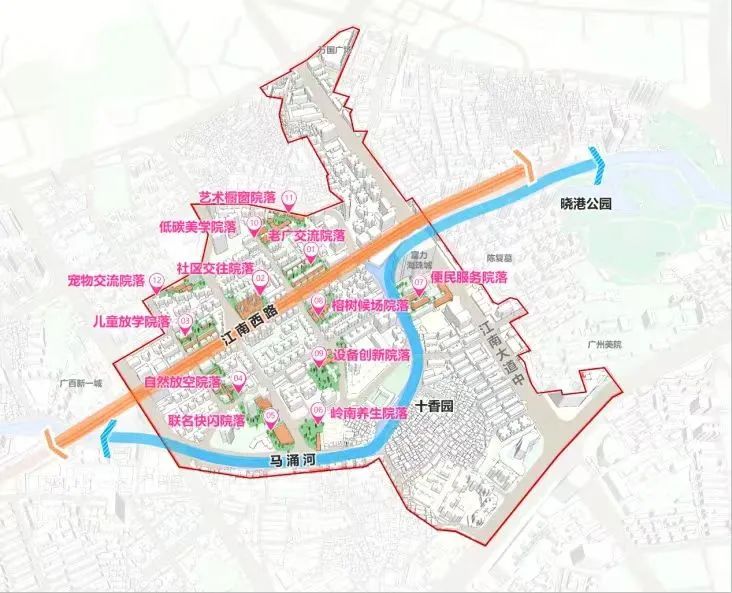 总体格局示意图