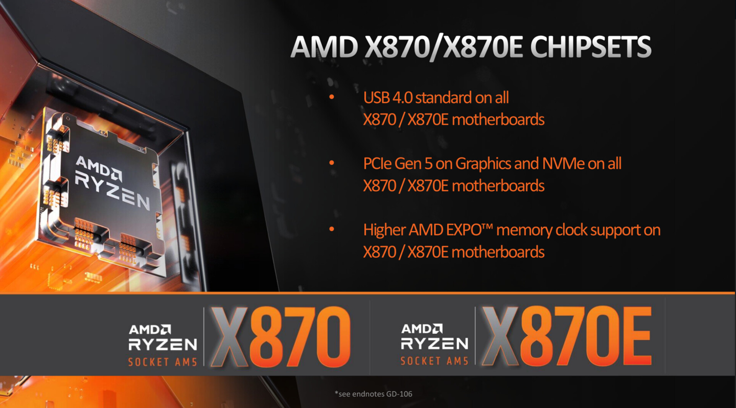 AMD 锐龙 9000 可适配现有 AM5 主板，X870 上市时间比处理器更晚AMD英特尔_新浪新闻
