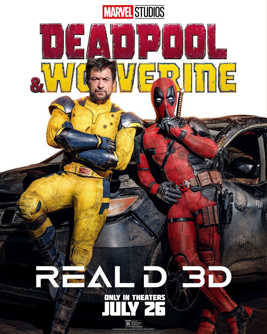 首曝RealD 3D版海报！坐等上映咯！金刚狼死侍死侍3_新浪新闻