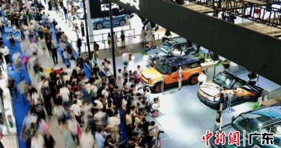 超千款车型现粤港澳大湾区车展 人气爆棚
