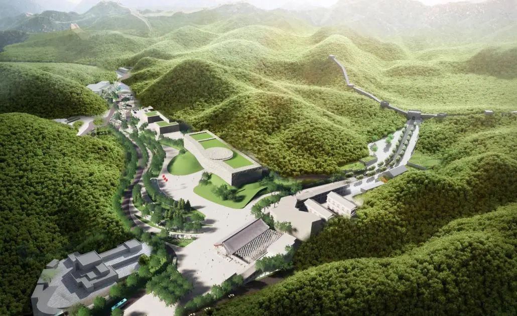 ▲滚天沟文化广场改造提升效果图