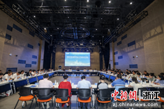 杭州全市歐美同學會工作座談交流會現場。杭州市委統戰部供圖