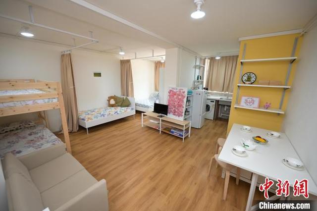 簡約公屋示範單位。中新網記者 陳永諾 攝
