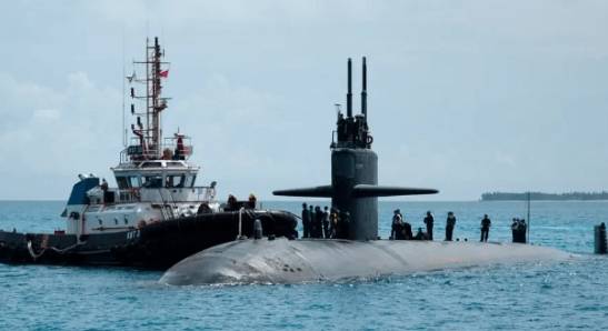美海軍洛杉磯級攻擊型核潛艇「海倫娜」號(美海軍資料圖)