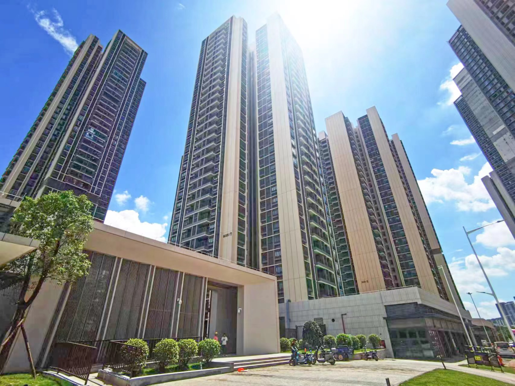 大塱旧村改造项目复建安置区。