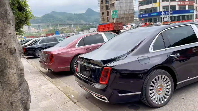 红旗国雅路试～ 你们觉得什么颜色好看？气场强吗？