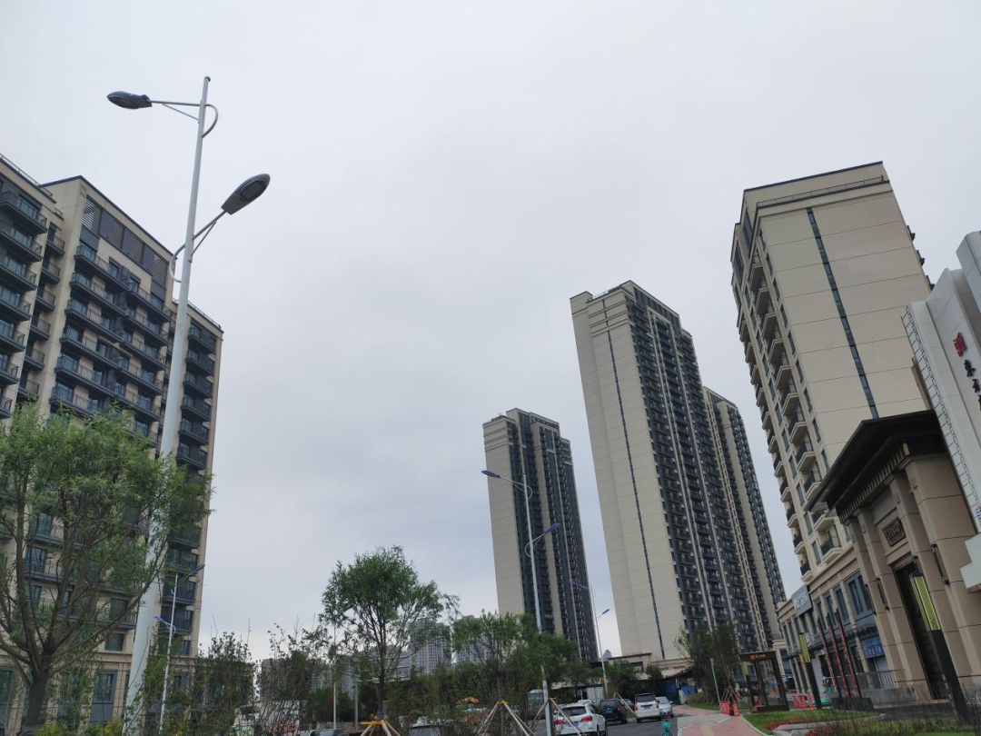 近期哈尔滨房地产市场表现冷淡。王迎超/摄
