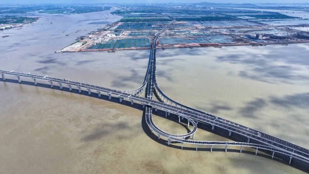 南中高速万顷沙支线。通讯员供图