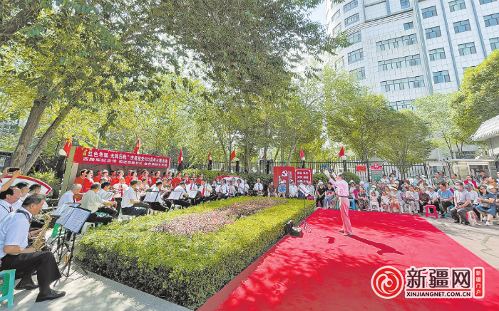 【文化中国行】乌鲁木齐市红色革命纪念场馆迎来观光热（钟南山来乌鲁木齐）乌鲁木齐市红色基地照片，