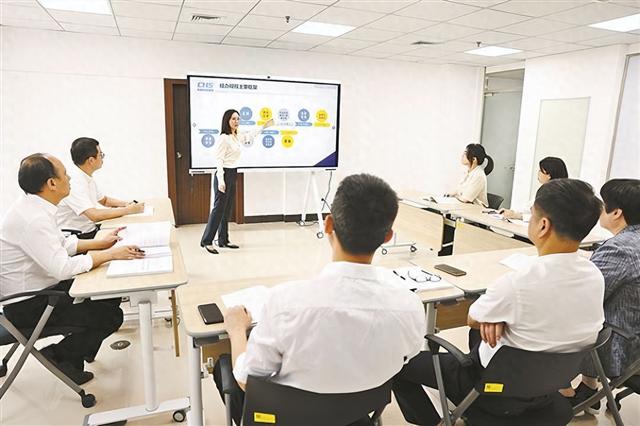 市医保局举行DIP支付方式改革经验分享会。（市医保局 供图）