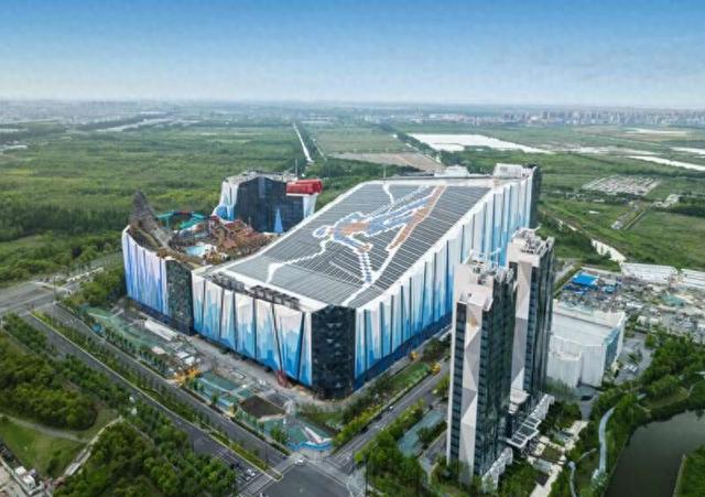交通银行耀雪冰雪世界外景。耀雪冰雪世界供图