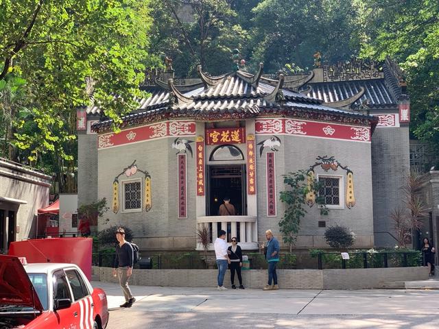 香港大坑莲花宫(2023年11月,李明洁摄)