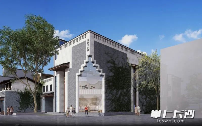 光影艺术馆效果图。均由受访者供图