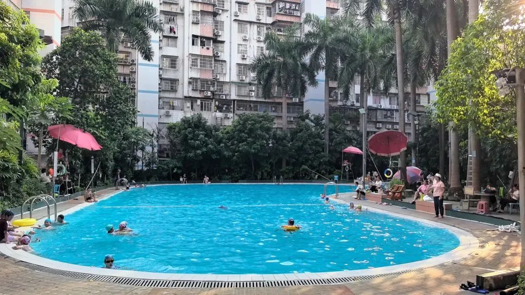 晓港湾晓苑游泳场。信息时报记者 廖佳颖 摄