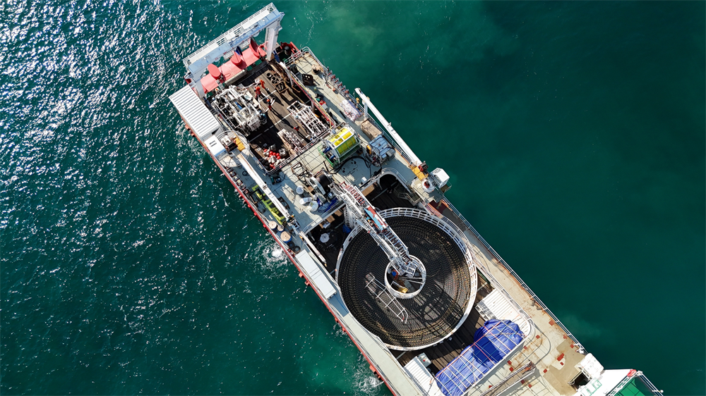 东南亚—海南—香港海缆成功登陆海南陵水