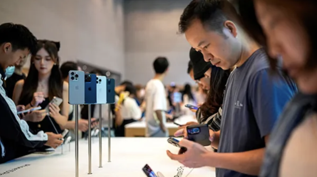 中国消费者远离iPhone的势头不止