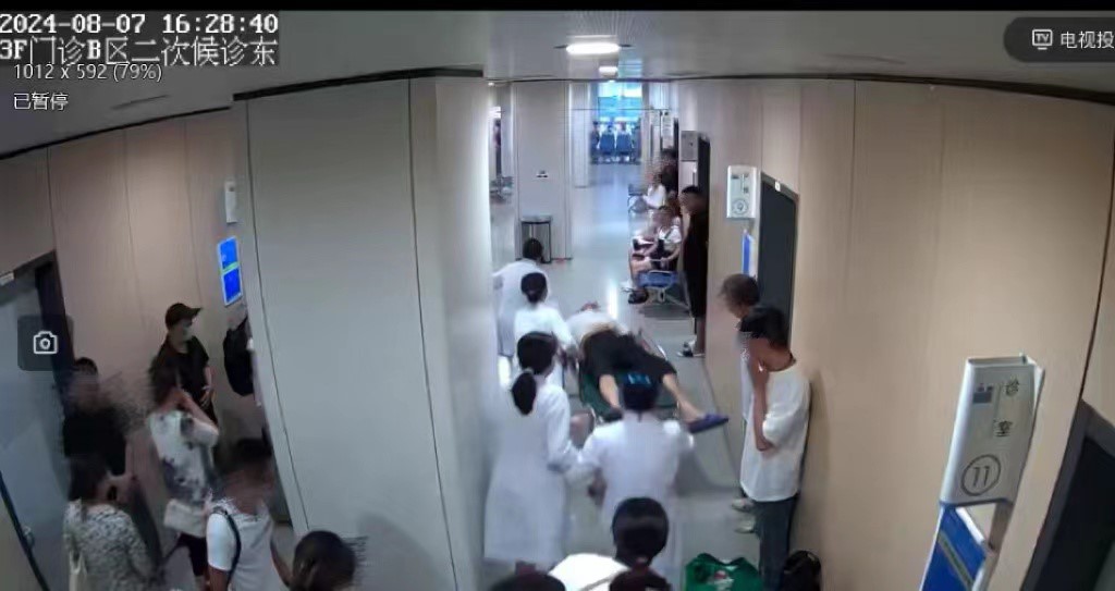 緊急救援現場。 受訪者供圖