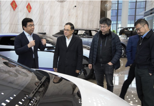 丁磊拜访长安汽车董事长朱华荣网络图片