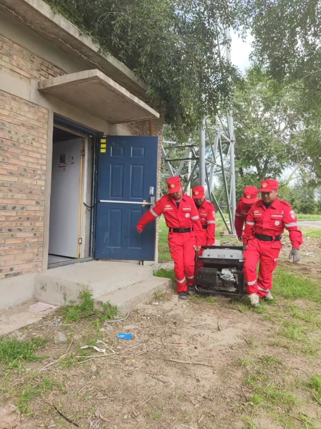 科技赋能应急抢险 中国铁塔在老哈河畔再立新功