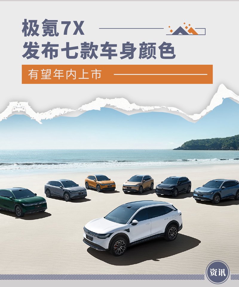 极氪7X发布七款车身颜色 有望年内上市-新浪汽车