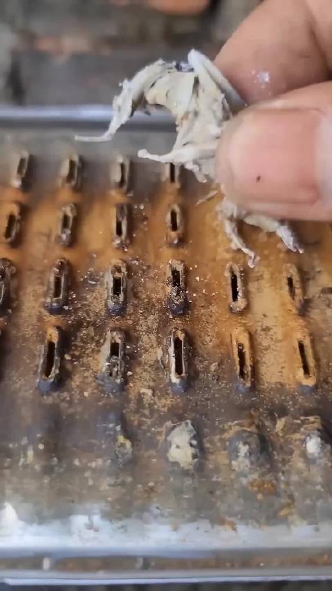 汽车水箱清洗，看看里面包浆有多厚