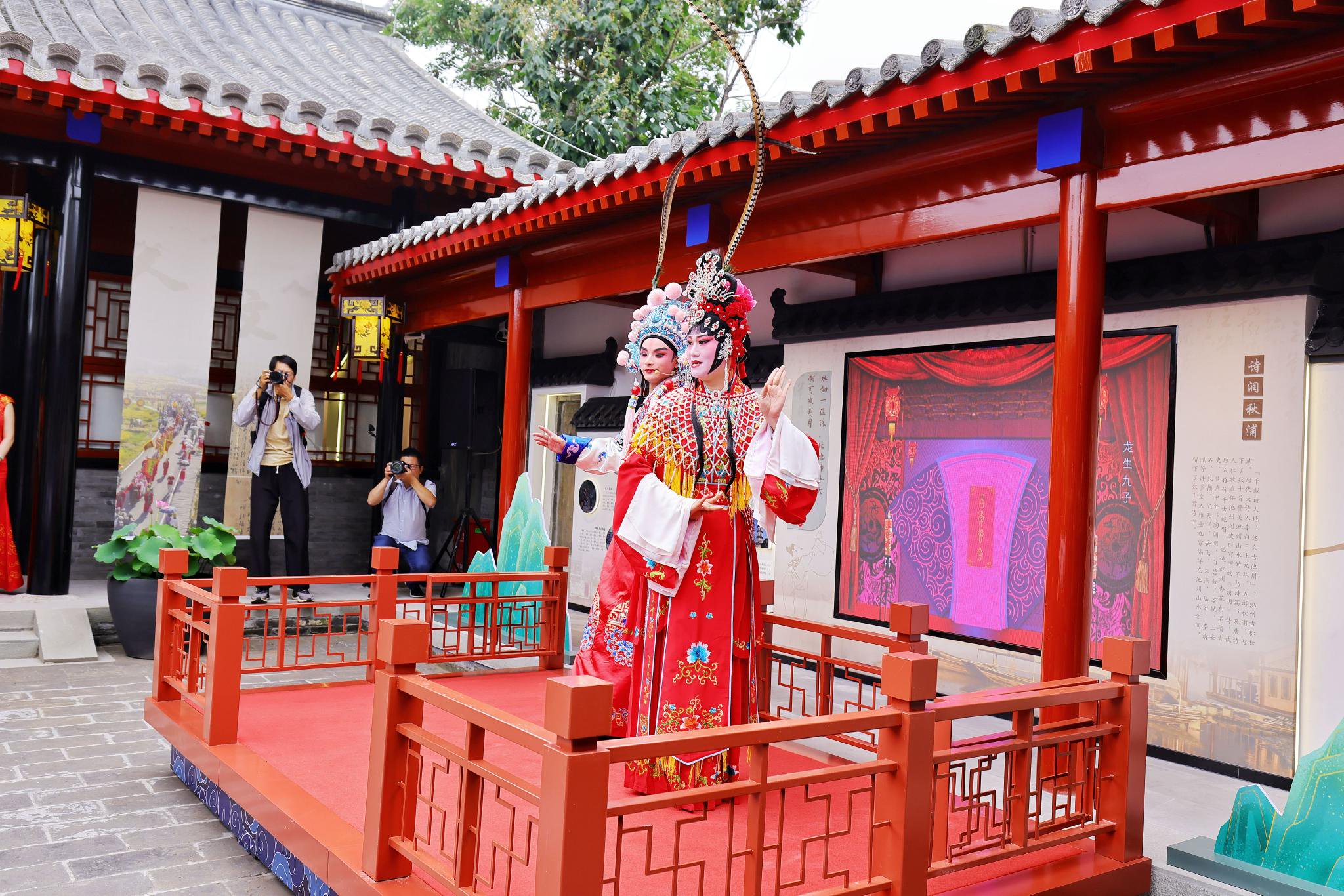 9月10日,石埭會館迎來令人期待的首演。新京報記者 王貴彬 攝