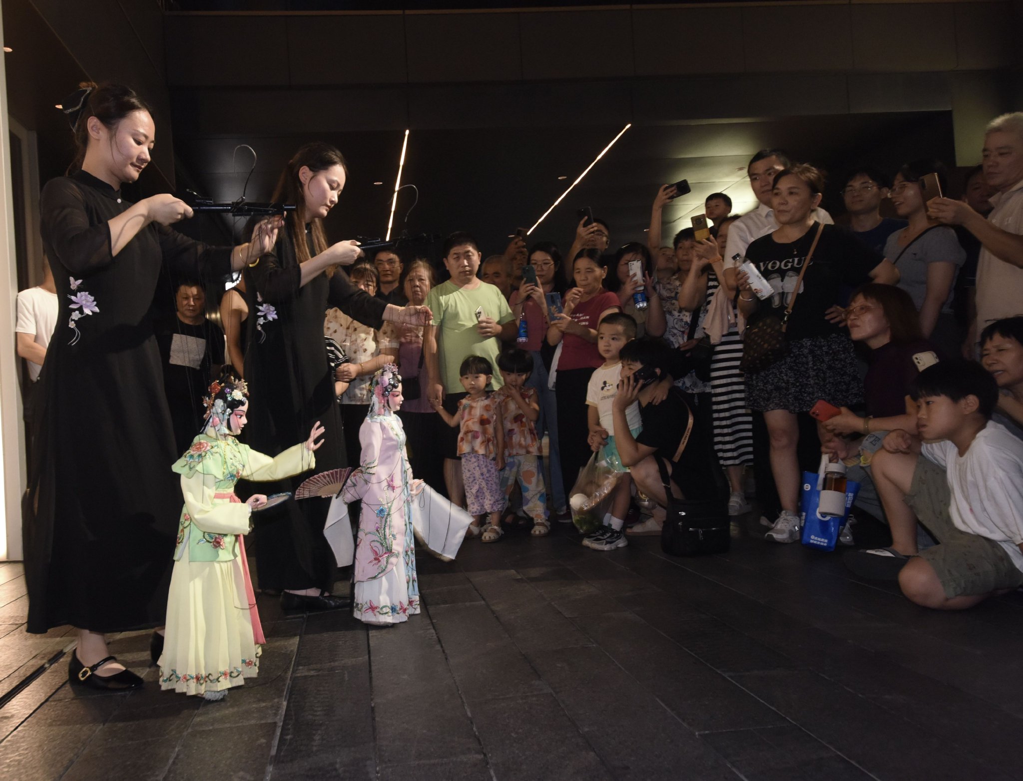 第六屆大運河文化旅遊博覽會開幕禮現場活動。受訪者供圖