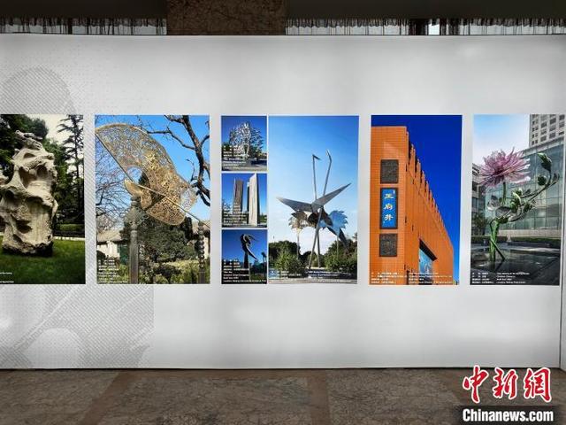 图为“雕塑北京:首都公共艺术发展的光辉历程”展览。记者 陈杭 摄